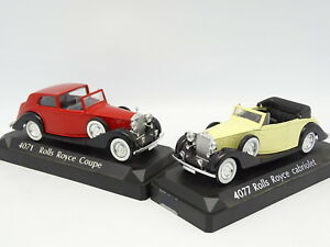 【送料無料】ホビー ・模型車・バイク レーシングカー ロトディロールスロイスsolido 143 lotto di 2 rolls royce