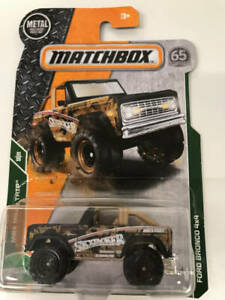 【送料無料】ホビー ・模型車・バイク レーシングカー マッチボックスフォードブロンコmatchbox ford bronco 4x4