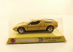 【送料無料】ホビー ・模型車・バイク レーシングカー ヨーロッパシリーズマセラティボラボックスジャマイスeuropa series mebetoys a72 maserati bora 143 jamais used in box mib nc