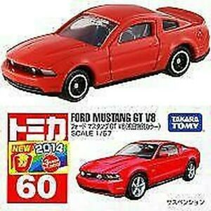 【送料無料】ホビー ・模型車・バイク レーシングカー ウサドミニカーフォードマスタングプリメロロホトミカusado minicar ford mustang gt v8 primero especial color rojo tomica 60