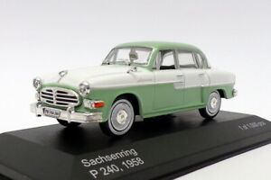 【送料無料】ホビー ・模型車・バイク レーシングカー ホワイトボックススケールホルチザクセンリンググリーンホワイトwhitebox 143 scale wb072 1958 horch sachsenring p240greenwhite 21,456円
