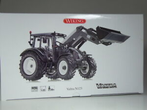 【送料無料】ホビー ・模型車・バイク レーシングカー シャベルワイキングバルトラトターki0522 wiking valtra n 123 tractor with shovel in 132 bnib
