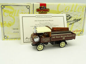 【送料無料】ホビー ・模型車・バイク レーシングカー マッチボックスヨークシャースチームワゴンmatchbox 160 yorkshire steam wagon 1917