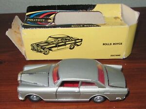 【送料無料】ホビー ・模型車・バイク レーシングカー ポリトイズロールスロイスクーペボックスpolitoys m rolls royce coupe 518 played in box 143