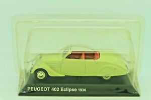【送料無料】ホビー ・模型車・バイク レーシングカー ハシェットノレフプジョー143 hachette norev 1936 peugeot 402 eclipse