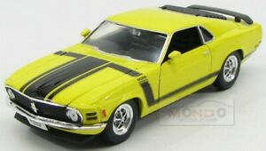【送料無料】ホビー ・模型車・バイク レーシングカー フォードマスタングボスイエローブラックウェリーモデル
