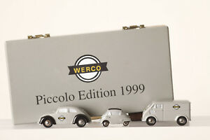 【送料無料】ホビー ・模型車・バイク レーシングカー シューコピッコロセットウェルコイセッタドクウschuco piccolo 3erset werco 1999 ladybug isetta dkw