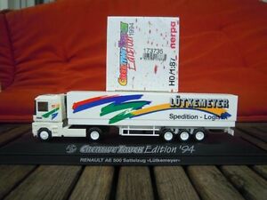【送料無料】ホビー ・模型車・バイク レーシングカー ヘルパルノーピアノリュトケマイヤーherpa 173735 pc renault piano trailer lutkemeyer 187 in conf orig