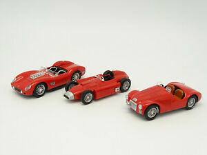 【送料無料】ホビー ・模型車・バイク レーシングカー ブルムロトディフェラーリbrumm sb 143 lotto di 3 ferrari