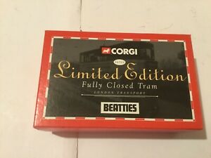 【送料無料】ホビー ・模型車・バイク レーシングカー コーギートラムロンドンビーティcorgi 36703 fully closed tram london transport commissioned by beatties