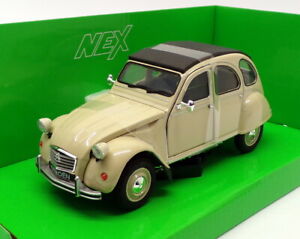 【送料無料】ホビー ・模型車・バイク レーシングカー ウェリースケールモデルカーシトロエンベージュwelly 124 scale model car 24009aw citroen 2cvbeige