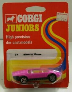 【送料無料】ホビー ・模型車・バイク レーシングカー コーギージュニアビザリーニマンタオリジナルcorgi juniors bizzarini manta no77 unopened amp; original 1973 22,052円