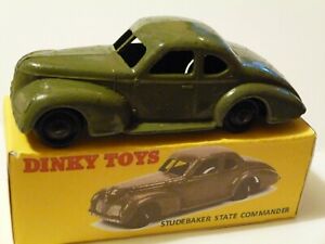 【送料無料】ホビー ・模型車・バイク レーシングカー ディンキースチュードベーカーdinky 39f studebaker state commander circa 1947