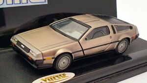 【送料無料】ホビー ・模型車・バイク レーシングカー ヴィテッセスケールデロリアンバックトゥザフューチャーペールゴールド