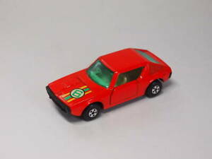 【送料無料】ホビー ・模型車・バイク レーシングカー イギリスマッチボックスルノーmatchbox 62 1970 renault 17 tl manufactured in the uk|hokushin