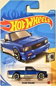 【送料無料】ホビー ・模型車・バイク レーシングカー ホットホイールターボシクロンhot wheels 2021 hw turbo 35 91 cmc syclone 92250 bbgry57