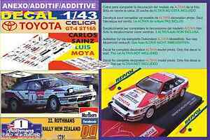 【送料無料】ホビー ・模型車・バイク レーシングカー アネックスデカールトヨタセリカセインツニュージーランドannex decal 143 toyota celica gt4 c sainz zealand r 1991 winner 01 13,665円