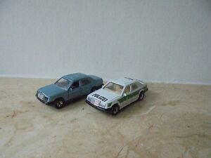 【送料無料】ホビー ・模型車・バイク レーシングカー オールドマッチボックスメルセデスベンツタイマカオ2x old matchbox mercedesbenz 300e 1986 thailandmacau