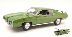 【送料無料】ホビー ・模型車・バイク レーシングカー ポンティアックジャッジグリーンモーターマックスモデルpontiac gto judge 1969 green 118 motormax model