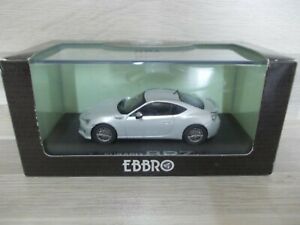 【送料無料】ホビー ・模型車・バイク レーシングカー エブロスバルシルバーebbro 143 subaru gtsilver
