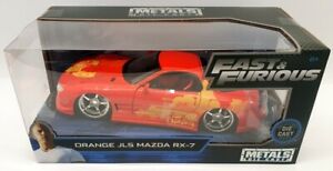 【送料無料】ホビー ・模型車・バイク レーシングカー ジェイダスケールオレンジマツダjada 124 scale 30747fast amp; furious orange jls mazda rx7