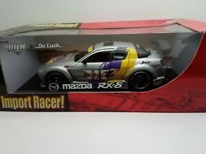 【送料無料】ホビー ・模型車・バイク レーシングカー レーサーマツダジャダrx118 import racer mazda rx8 rx8 jada toys