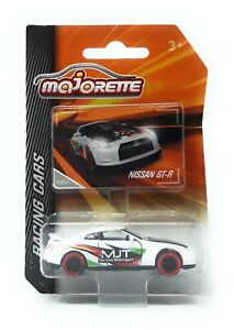 【送料無料】ホビー ・模型車・バイク レーシングカー マジョレットレーシングセリエモデルカーメタルホワイトmajorette racing serie model car metal nissan gt r mjt white 161