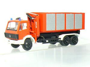 【送料無料】ホビー ・模型車・バイク レーシングカー conrad 3087 mercedes benz fire engine atlas enable roll containerloading crane 150