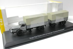 【送料無料】ホビー ・模型車・バイク レーシングカー シューコクルップタイタンプラントラックトレーラーポストグレー