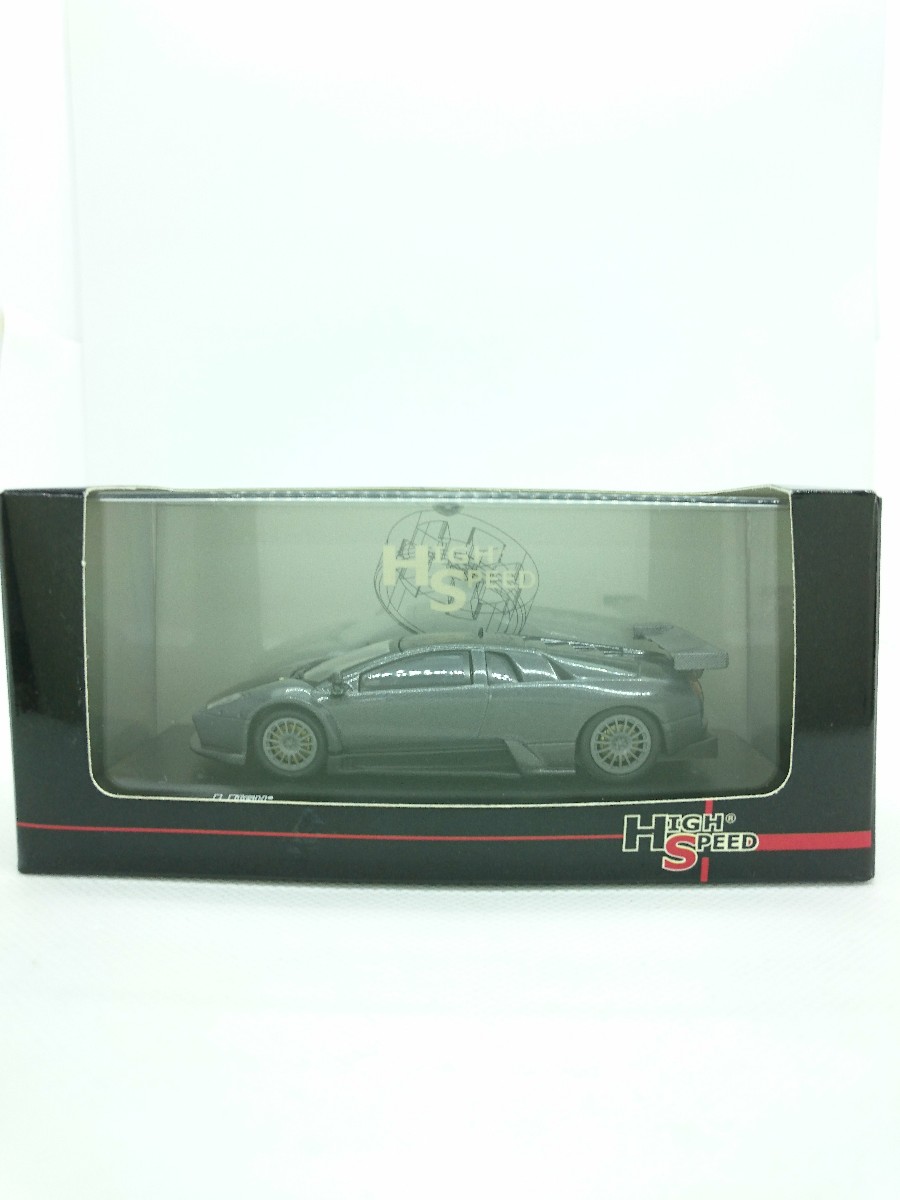 【送料無料】ホビー ・模型車・バイク レーシングカー ウサドコッシュデメタルネグロランボルニムルチャラゴホビーusado coche de metal negro 1 43 lamborghni murcealago rgt hobby