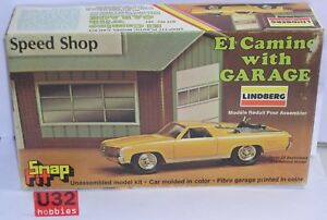 【送料無料】ホビー ・模型車・バイク レーシングカー リンドバーグキットシボレーエルカミノミニエンデューロバイクfn lindberg 387 kit 132 chevrolet el camino real estate and mini enduro bike