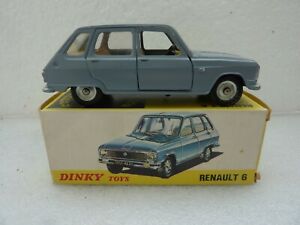 【送料無料】ホビー ・模型車・バイク レーシングカー ディンキースペインルノーグレーオリジナルボックスdinky toys spain ref 1453 renault 6 almost grey original box d