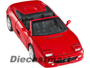 【送料無料】ホビー ・模型車・バイク レーシングカー フェラーリラグノコンバートイティーエリートロッソモデルリーノオートホットホイールferrari f355 ragno convertibile elite rosso 118 modellino auto hotwheels bly34