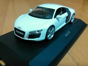 貨物輸送無料 ホビー 真似形環 自動二輪車 レーシングカー アウディaudi R8 Ibisweiss White 143 Print Ice Org Br