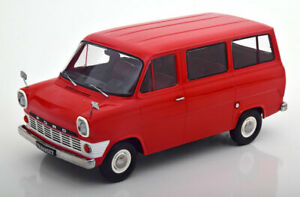 【送料無料】ホビー ・模型車・バイク レーシングカー スケールフォードトランジットヴァンレッド118 kkscale ford transit mk1 van 1965 red