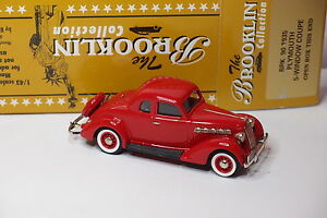 【送料無料】ホビー ・模型車・バイク レーシングカー ブルックリンプリマスウィンドウクーペbrooklin brk 90 1935 plymouth 5 window coupe 143