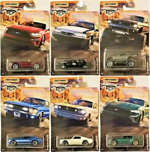 【送料無料】ホビー ・模型車・バイク レーシングカー マッチボックスフォードマスタングセットmatchbox 2020 ford mustang set, 112612, 6pc bbggf 12956b|hokushin