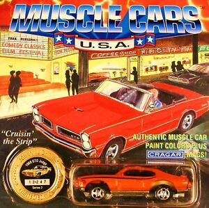 【送料無料】ホビー ・模型車・バイク レーシングカー ポンティアックグートリヒタージョニーライトニングオレンジ1969 pontiac gto richter johnny lightning orange|hokushin