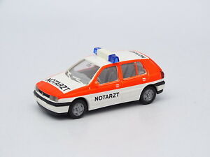 ホビー ・模型車・バイク レーシングカー ワイキングホーゴルフアンブランツノタルツwiking 187 ho vw golf 3 ambulanz notarzt