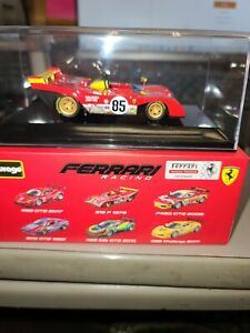 【送料無料】ホビー ・模型車・バイク レーシングカー ブブラゴフェラーリレーシングbburago 143 ferrari racing 312 p