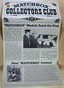 【送料無料】ホビー ・模型車・バイク レーシングカー マッチコレクターズクラブ?ニューmatchbox collectors club ? volume 3, 4 january 1969 icial quarterly 12,946円