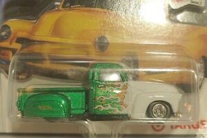 【送料無料】ホビー ・模型車・バイク レーシングカー ホットホイールエディターズチョイスグリーンホワイトシェビートラックリアルライダーホイール