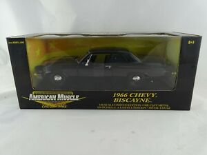 【送料無料】ホビー ・模型車・バイク レーシングカー アメリカンマッスルシェビービスケインブラックリミテッドエディション