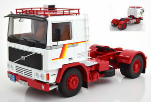 【送料無料】ホビー ・模型車・バイク レーシングカー ボルボホワイトレッドローリートラックモデルスケール