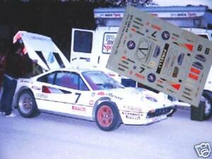 【送料無料】ホビー ・模型車・バイク レーシングカー デカールデカールフェラーリバレンティーノバヨモンセニーギレリーズdecal decals 143 ferrari 308 gtb valentino j bayor montseny guilleries85