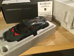 【送料無料】ホビー ・模型車・バイク レーシングカー ランボルギーニセストエレメントグレーカーボンオートアートシグネチャーlamborghini sesto elemento grey carbon autoart signature