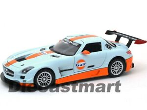 【送料無料】ホビー ・模型車・バイク レーシングカー メルセデスベンツガルフオイルモーターマックスモデルカーmercedes benz sls amg gt3 gulf oil 124 model car by motor max 79646