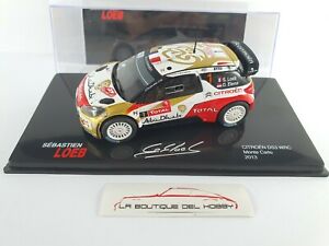 【送料無料】ホビー ・模型車・バイク レーシングカー シトロエンラリーモンテカルロローブアルタヤスケールcitroen ds3 wrc rallye monte carlo s loeb 2013 altaya scale 143