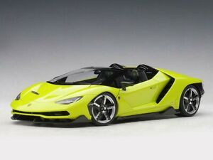 【送料無料】ホビー ・模型車・バイク レーシングカー オートアートランボルギーニロードスターグリーンスキャンダルautoart lamborghini centennial roadster green scandal 118