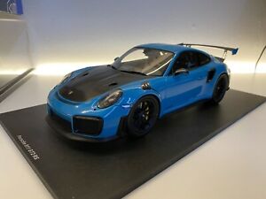 【送料無料】ホビー ・模型車・バイク レーシングカー ポルシェスパークブラウマイアミブラウビューporsche 911 991 118 gt2 rs spark ovp blau miamiblau bue